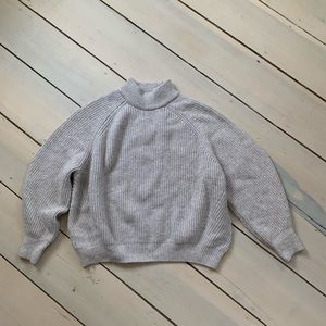 Knit H&M mockneck sweater
